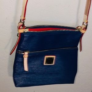 Dooney and Bourke Blue (denim like) crossbody.